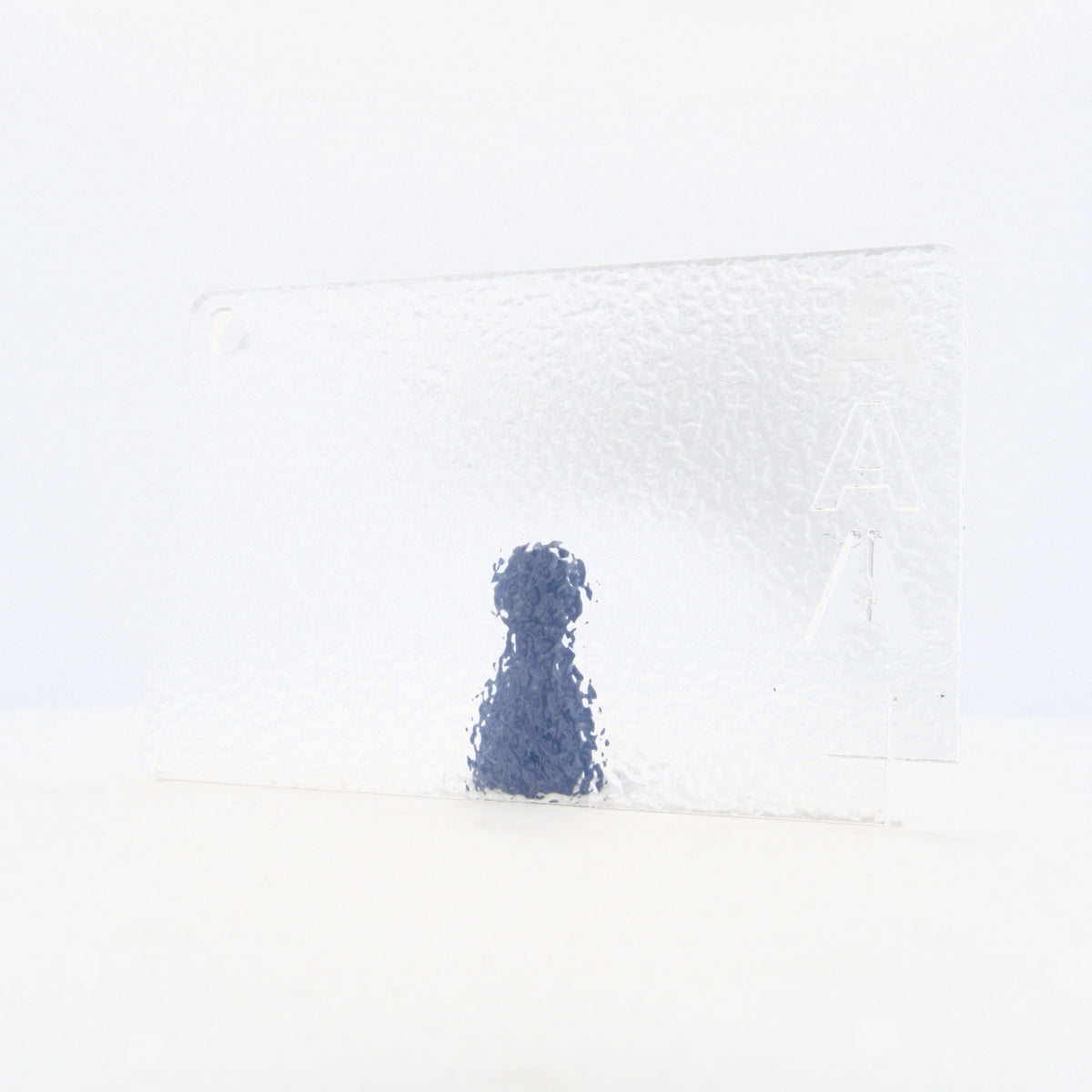 Acrylaat transparant water structuur, 3 mm