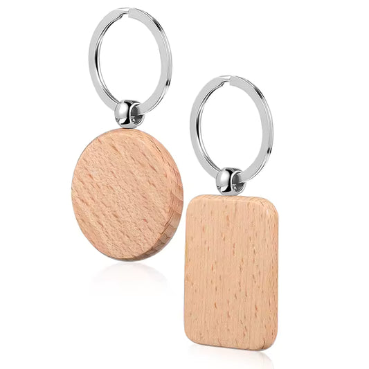 Wooden keychain