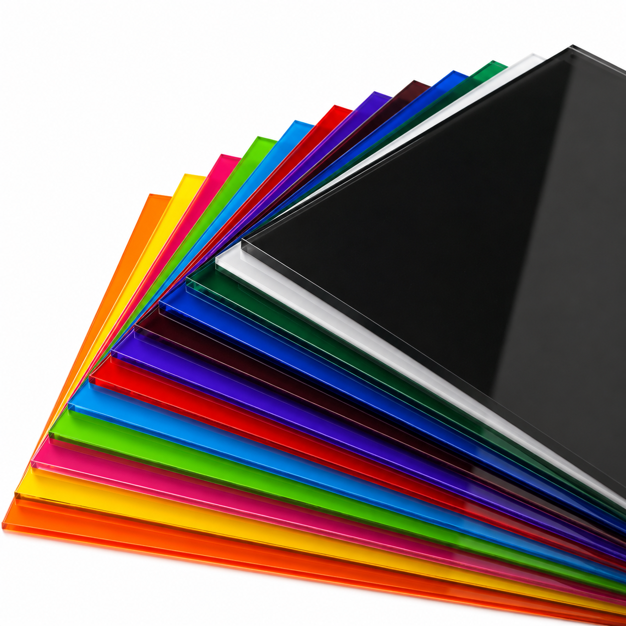 Gekleurd Acrylaat Kleurenbundel