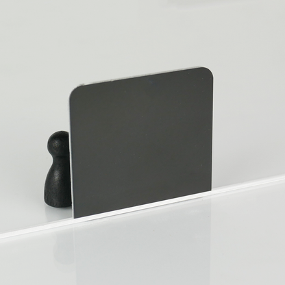 Engraving plate PMMA black/white