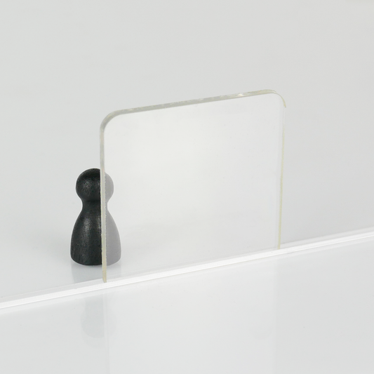PET-G (polyester) transparent