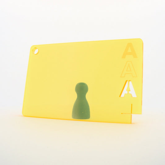 Acrylaat Fluorescerend - Laser Cut Supply