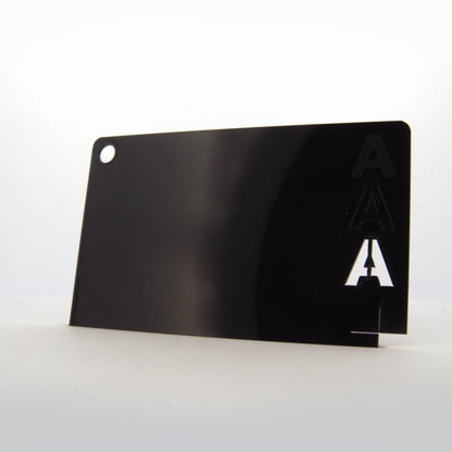 Acrylaat zwart - Laser Cut Supply