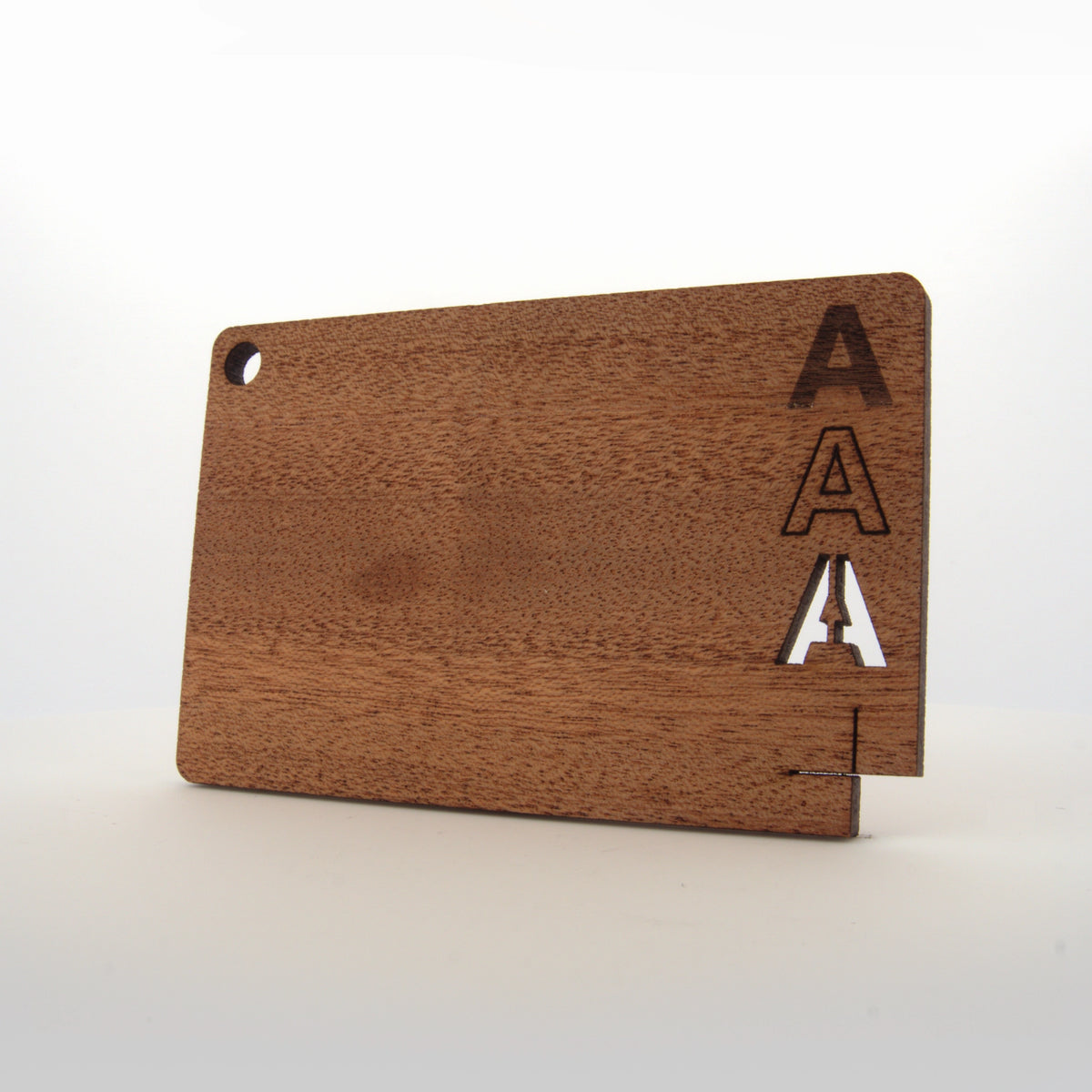 Plaqué acajou A/R