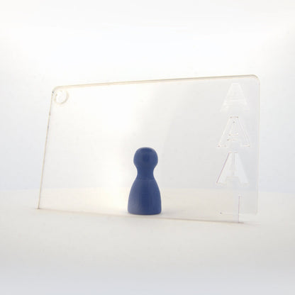 PET-G (polyester) transparant - Laser Cut Supply